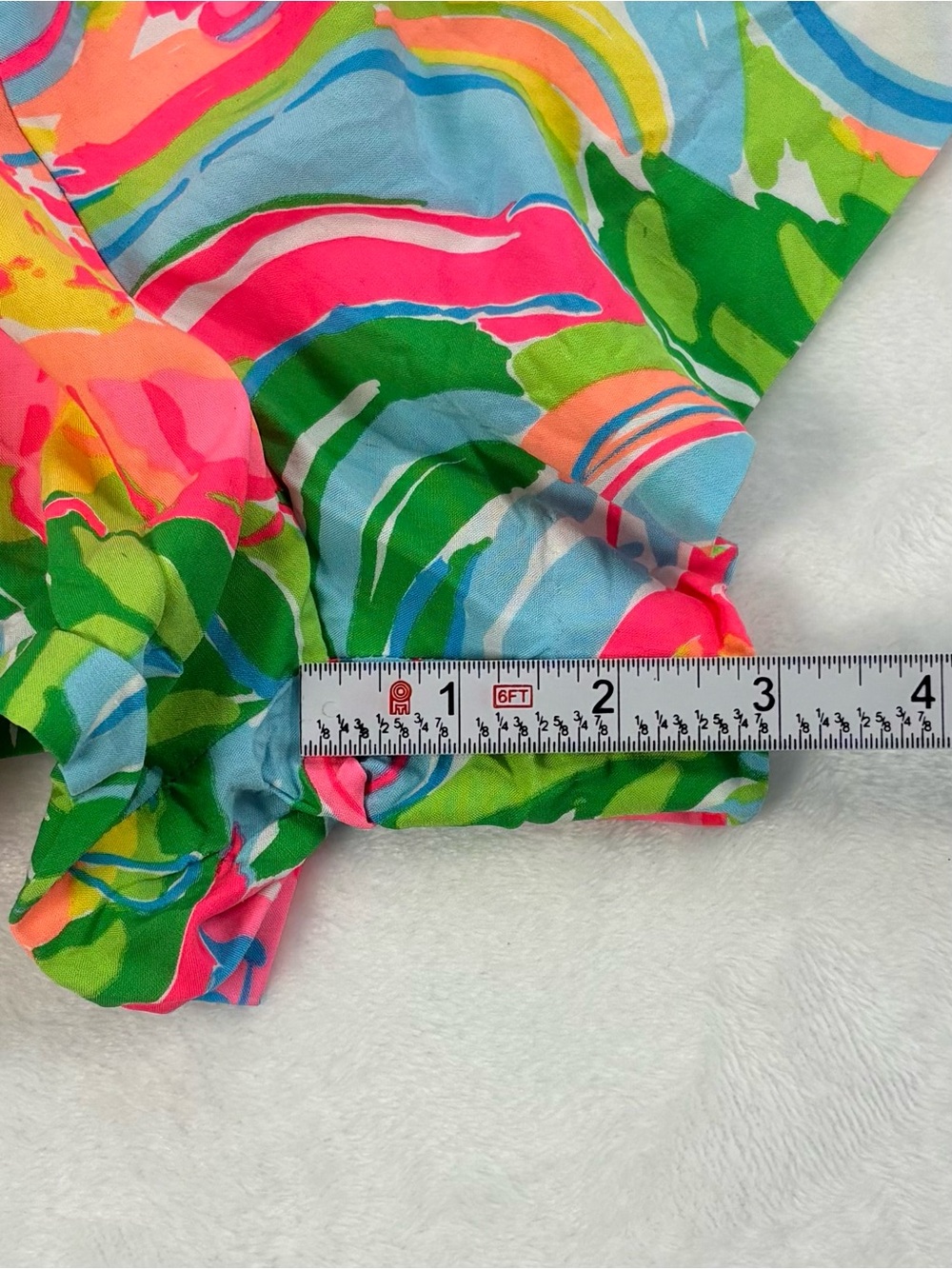 LILLY PULITZER So A-Peeling Tybee Romper Tropical Sleeveless Medium - Picture 12 of 12